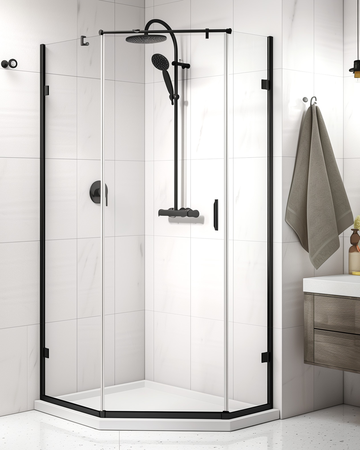 Neo-Angled Showers